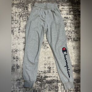 Gray Men’s Champion Jogger Sweatpants